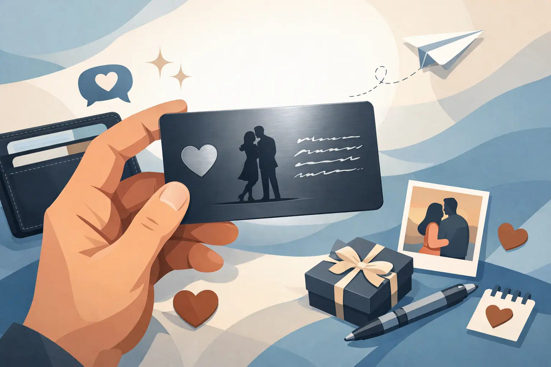 Wallet Card Engraved Message Ideas – Custom Chic