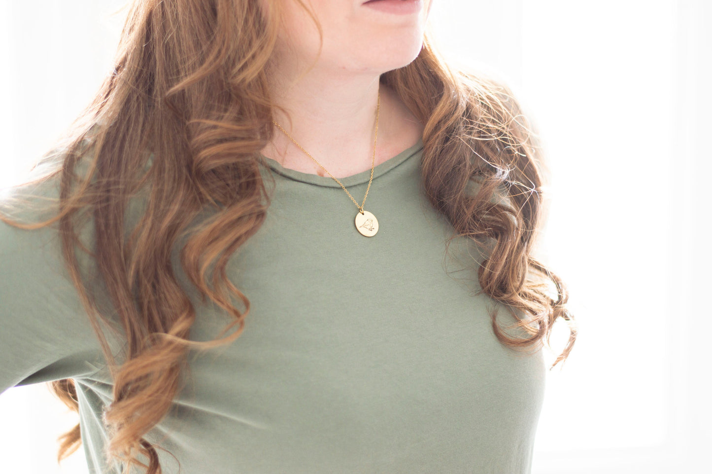 Robin Necklace, When Robins appear loved ones are near