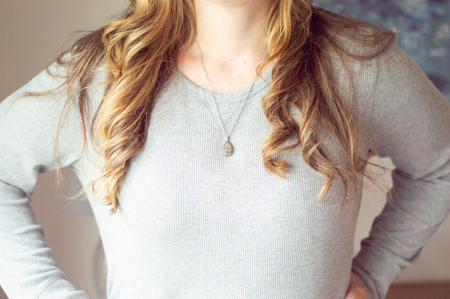 Personalized Urn Necklace: Engraved Memorial Ash Jewelry, Stainless Steel