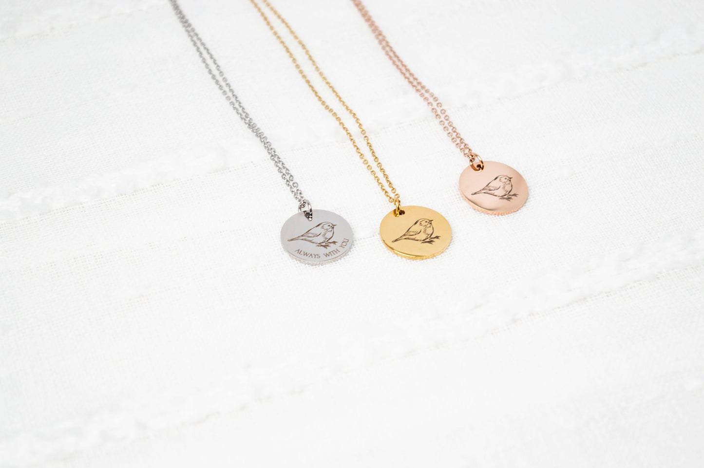 Robin Necklace, When Robins appear loved ones are near