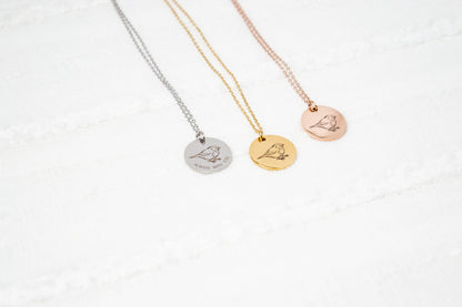 Robin Necklace, When Robins appear loved ones are near