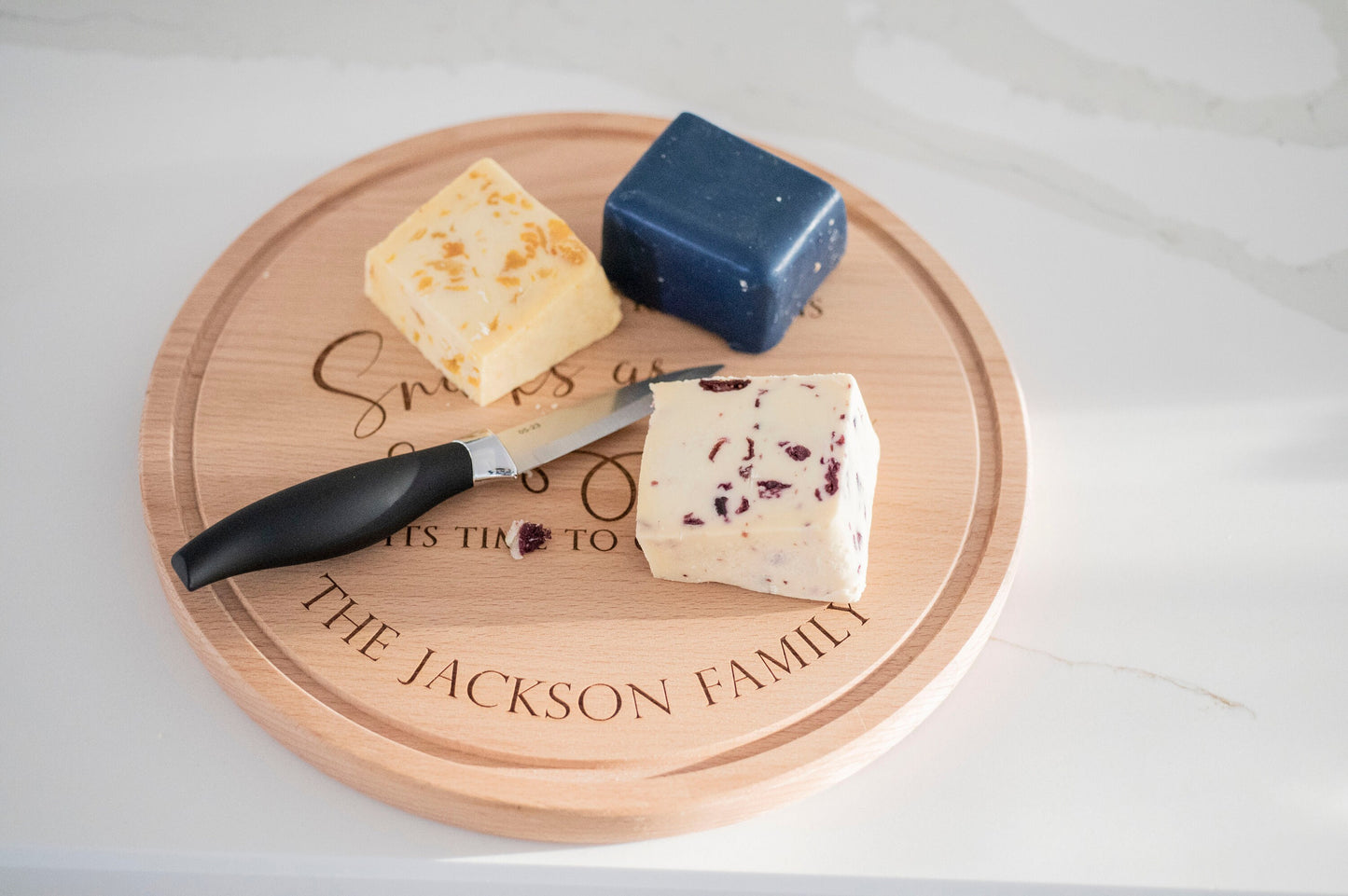 Personalized Wooden Cheese board