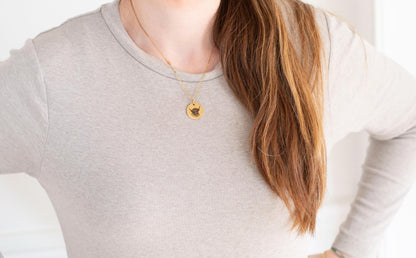 Highland Cow Necklace, Non tarnish stainless steel